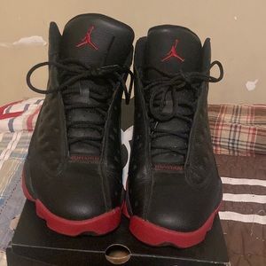 Jordan 13 Retro Dirty Bred (2014)   Black/Gym Red-Black